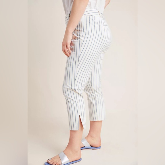 NEW Anthropologie The Essential Capri Trousers Size 24W - Picture 2 of 6